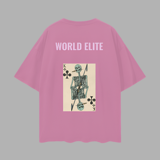 T-shirt, WORLD ELITE SKELETON Oversize cut